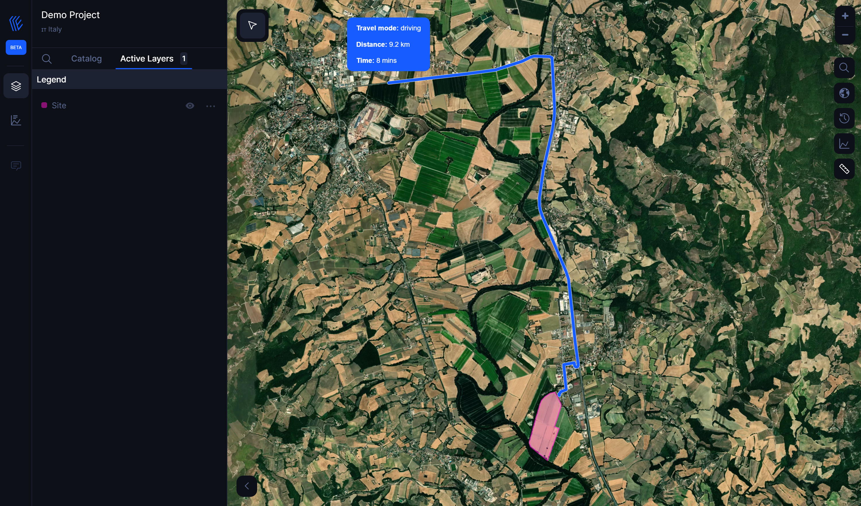 Distance analysis